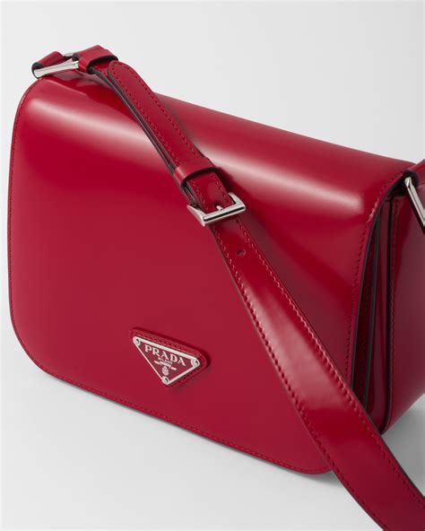 prada bag on model|prada leather shoulder bag.